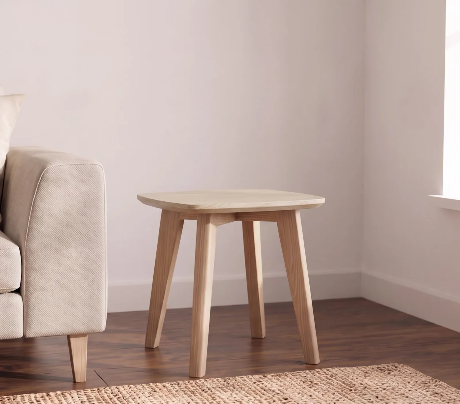 Mesa de Apoio Quadrada Pés Palito | Volume A